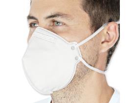ATEMSCHUTZMASKE FFP2  PP, FFP2, faltbar, Kopfb&auml;nder