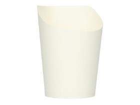 WRAP BECHER UNBEDRUCKT  200 ml, 100 x 55 mm, unbedruckt, weiss