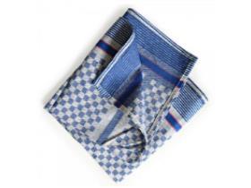 HANDTUECHER HYGOCLEAN  Grubenhandtuch, 50 x 90 cm, blau/weiss