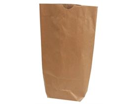 KREUZBODENBEUTEL KRAFT BRAUN  19 x 29 cm, 1.5 kg, unbedruckt