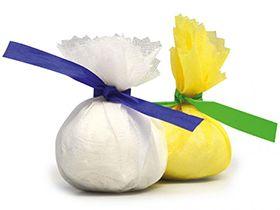 ZITRONENNETZCHEN  Zitronennetzchen aus Baumwolle, weiss,