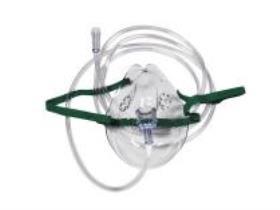 SAUERSTOFFMASKE  Sauerstoffmaske f&uuml;r Erwachsene,