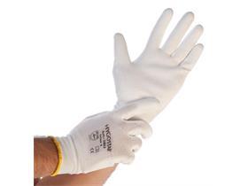 HANDSCHUHE NYLON GETAUCHT  23 cm, Ultra Flex Hand, weiss, S