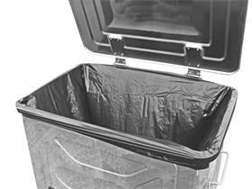 CONTAINEREINLAGEN  800 Lt. 1150/750/1500 mm opak schwarz