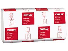 FALTHANDTUECHER 2-LAGIG KATRIN  Classic OneStop, 23.5 x 34 cm, Tissue