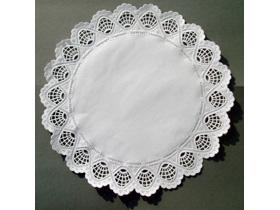 TORTENSPITZEN RUND FETTDICHT  &oslash; 36 cm rund, hochweiss