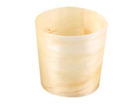 SCHALE HOLZ  rund, &oslash; 4.5 cm, H&ouml;he 4.5 cm, natur