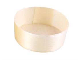 SCHALE HOLZ  rund, &oslash; 5 cm, H&ouml;he 2 cm, natur