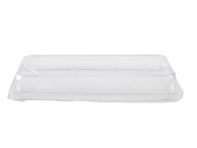 SUSHI-SCHALE DECKEL  225 x 98 x 30mm, PET, transparent