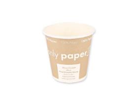 KAFFEEBECHER "ONLY PAPER"  1.5 dl , Neutraldruck, Pappe, &Oslash; 8 cm