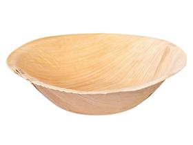 SCHALE PALMBLATT  rund, &oslash; 12.5 cm, H&ouml;he 3.5 cm