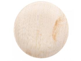 TELLER PALMBLATT  rund, &oslash; 20 cm, H&ouml;he 2 cm
