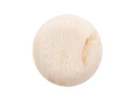 TELLER PALMBLATT  rund, &oslash; 25 cm, H&ouml;he 2 cm