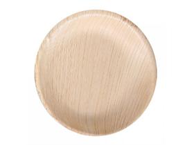 TELLER PALMBLATT  rund, &oslash; 18 cm, H&ouml;he 2 cm