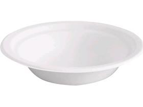 SCHALE BAGASSE  460 ml, rund, &oslash; 18 cm, H&ouml;he 3.3 cm