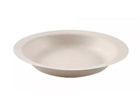 SCHALE BAGASSE  rund, &Oslash;19.4 x 3 cm, natur, Bagasse
