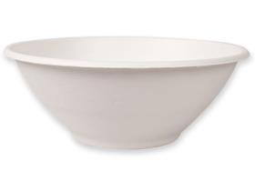 SCHALE BAGASSE  1200 ml, rund, &oslash; 19.5 cm, H&ouml;he 7.5 cm