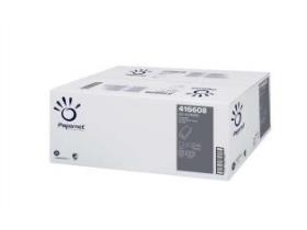 FALTHANDTUECHER 1-LAGIG  24.5 x 23 cm, natur, V-Falz, Recycling