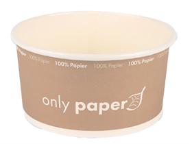 SALATSCHALE KARTON  Karton weiss, rund, &oslash; 150 mm, 1000 ml