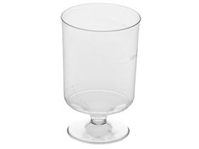 WEINGLAS  mit Fuss 170 ml, transparent