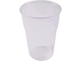 TRINKBECHER BIO PLA  3 dl, transparent, unbedruckt