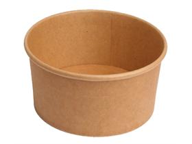 SALATSCHALE KARTON  Karton braun, rund, &oslash; 150mm, 1000 ml CN