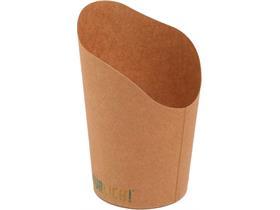 SCOOP-CUPS KARTON  aus braunem Karton, Gr&ouml;sse M