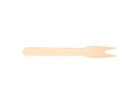 POMMESGABEL HOLZ  L&auml;nge 120 mm, aus Birkenholz