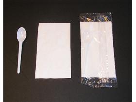 BESTECKSET  Kaffeel&ouml;ffel + Serviette