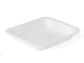 MENUSCHALE 1-TEILIG  Schaumpolystyrol, weiss, 1-teilig