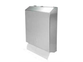 FALTHANDTUCHSPENDER  f&uuml;r Z-Falz, 340x250x90mm, Edelstahl