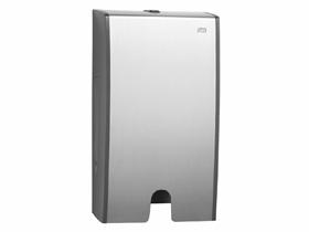 FALTHANDTUCHSPENDER TORK  Interfold, H485xB276xT110 mm, Aluminium