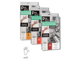 HANDSCHUHE TPE  TPE, transparent, puderfrei, Grösse M