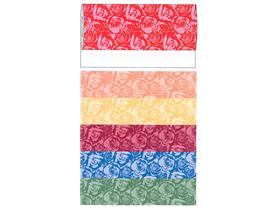 TISCHLAEUFER AIRLAID MIT MOTIV  "New Roses", 40 cm x 24 lfm, bordeaux