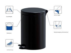 TRETEIMER 12 LITER  12 Liter, H&ouml;he 40 cm, &Oslash; 25 cm