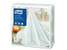 SERVIETTEN TORK LINSTYLE  39 x 39 cm, 1/4 Falz, weiss