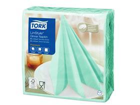 SERVIETTEN TORK LINSTYLE  39 x 39 cm, 1/4 Falz, minze