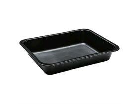 MENUSCHALE CPET 1-TEILIG  227 x 178 x 40mm, schwarz, 1161 ml