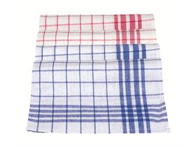 GESCHIRRTUECHER MEIKO  Dessin 300, 50 x 70 cm, blau/weiss