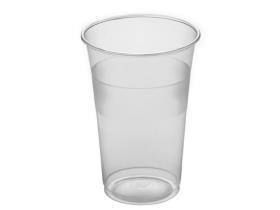 TRINKBECHER 300ML TRANSP. PP EICHSTR.0.3  3 dl, transparent, weich