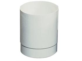 ABFALLEIMER  13 Liter, weiss, Kunststoff