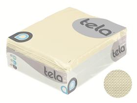 TISCHSET TELA GUESTLINE  29 x 39 cm, 3-lagig, panna