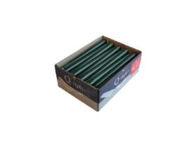 SPITZKERZEN  dunkelgr&uuml;n 22 x 245 mm