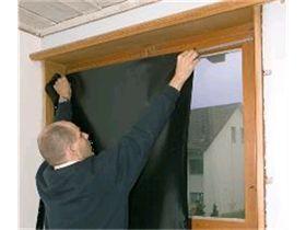 LACKFOLIE  schwarz, 130 cm x 30 Lfm