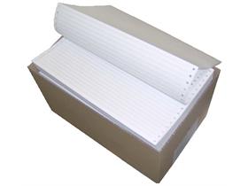 ENDLOSFORMULARE  A4 quer, 1-fach, Zebra weiss grau 1/6"