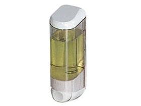 SEIFENSPENDER  transparent, mit weissem Deckel, 0.25 lt