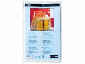 ABDECKPLANE HDPE  8 my, 4 x 12.5 m = 50 m2, transparent