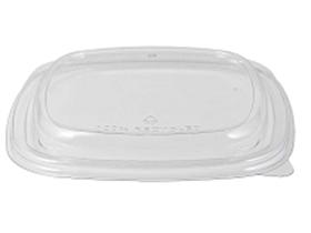 DECKEL ZU SCHALE KARTON QUADRATISCH   PET, eckig, 130 x 130 x 10 mm