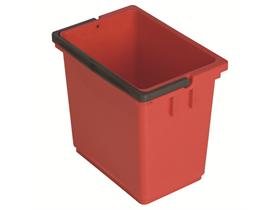 EIMER AUS KUNSTSTOFF  6 Liter, rot