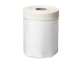 ABDECKFOLIE MIT KLEBEBAND  55 cm x 33 m, Krepp-Klebeb.+PE-Folie